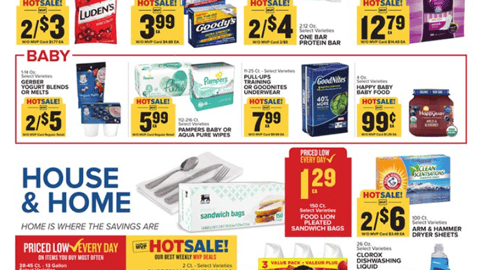 Food Lion Dove 'Mix & Match' Offer